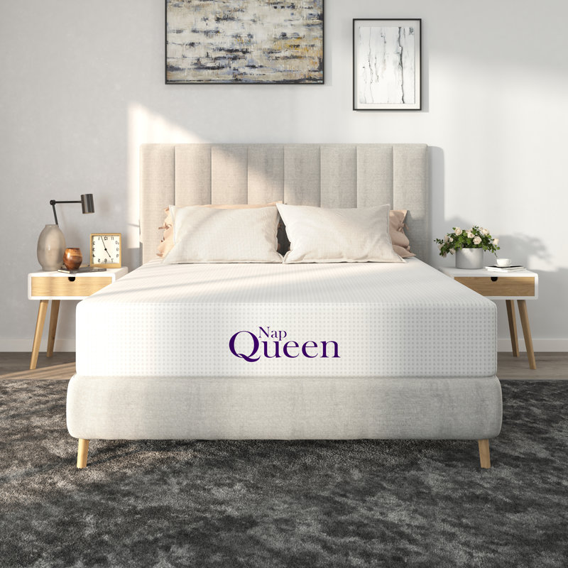 NapQueen 8 Bamboo Charcoal Memory Foam Mattress